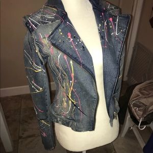 Guess jean Jacket size Small